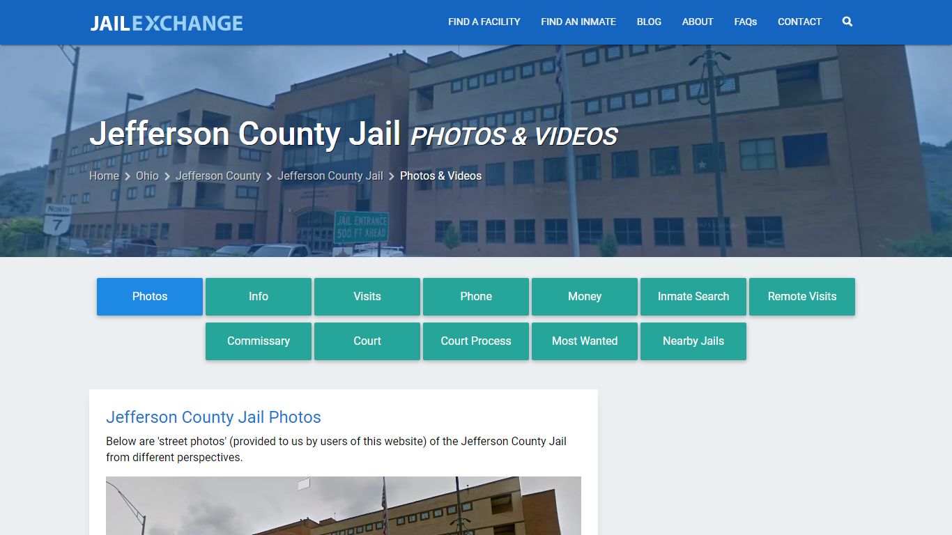 Photos & Videos - Jefferson County Jail, OH - Jail Exchange